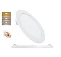 Produktbild: Braytron LED Einbaustrahler Deckenspot 6W dimmbar 3CCT Deckenstrahler, LED fest integriert, Neutralweiß, Kaltweiß, Warmweiß, Energieeffizient, Flimmerfrei, Schwenkbar, 3CCT