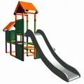Produktbild: Spielturm Kletterturm 6498 Gesa mit Rutsche für Kleinkinder mit Kriechtunnel MAS