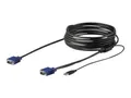 Produktbild: StarTech.com 15 ft. (4.6 m) USB KVM Cable for StarTech.com Rackmount Consoles - VGA and USB KVM Console Cable (RKCONSUV15)