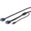Produktbild: RKCONSUV15 StarTech.com 4 6 m KVM Kabel für Rackmount Konsolen USB VGA Schw ~D~