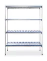 Produktbild: Hendi Regalsystem aus Aluminium für Lager 1280x405x1685mm