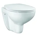 Produktbild: Grohe Wand-Tiefspül-WC Set Bau Keramik spülrandlos mit WC-Sitz Alpinweiß