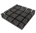 Produktbild: Akustikpur Akustikschaumstoff High End (B-Ware) Absorber SELBSTKLEBEND - Schalldämmmatten zur effektiven Akustik Dämmung, ca. 40 cm x 40 cm x 8 cm