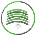 Produktbild: Sport-Tec Hula Hoop Reifen, ø 100 cm, 1,5 kg, inkl. Maßband Power Fitnessreifen Hulahoop zur Gewichtsreduktion
