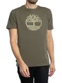 Produktbild: Timberland Herren Baum-Logo-T-Shirt, Green, L
