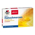 Produktbild: Doppelherz gegen Halsschmerzen Lutschtabletten · 24 St · PZN 13876805