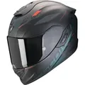 Produktbild: Scorpion Exo-1400 Evo 2 Air Luma Helm, schwarz-grün, Größe 2XL für Männer