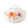 Produktbild: Villeroy & Boch 10-4100-0960 Mariefleur Basic Zucker-/Marmeladendose, 0,45 l, Premium Porzellan
