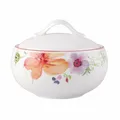 Produktbild: Villeroy & Boch 450ml Zuckerdose Marmeladendose Mariefleur Basic Porzellan