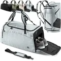 Produktbild: Sporttasche Trainingstasche + Rucksack-Funktion Schuhfach Nassfach 40L NEU&OVP