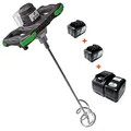 Produktbild: Eibenstock Akku Rührwerk + 2 Akkus + Ladegerät + Quirl WG120