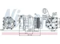Produktbild: NISSENS Kompressor, Klimaanlage 89117 für VW
