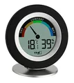 Produktbild: TFA Dostmann Thermo-Hygrometer digital Cosy, 30.5019.01, für Innenräume zur Raumklimakontrolle, Temperatur, Luftfeuchtigkeit, schwarz