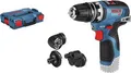 Produktbild: Bosch GSR 12V-35 FC Professional - Bohrer/Schrauber - schnurlos - 2 Geschwindigkeiten - Bohrfutterschlüssel 10 mm - 35 N.m - ohne Batterie - 12 V (06019H3003)