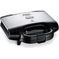 Produktbild: Tefal ULTRACOMPACT Sandwichmaker 700 W Schwarz, Edelstahl - Schwarz