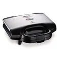 Produktbild: Tefal SM157236 Sandwichtoaster, ultrakompakt, 700 W, Schwarz und Grau