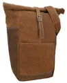 Produktbild: Gusti Gepäckträgertasche Leder - Miquel I. für Gepäckträger Fahrradtasche Hinterradtasche Fahrrad Tasche Umhängetasche 16L Damen Herren Braun Leder