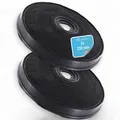 Produktbild: DL-pro 2 x Kohlefilter für Bosch 11005728 DHZ2701 Whirlpool 484000008636 E233 AEG Electrolux 9029800472 Dunstabzugshaube