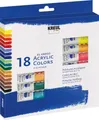 Produktbild: Kreul Acrylfarbe Acrylfarben-Set el Greco Acrylic, 18 x 12 ml