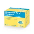 Produktbild: Magnesium Verla N Konzentrat – Pulver zum Auflösen, bei Magnesiummangel mit organischem Magnesiumaspartat für eine gute Bioverfügbarkeit, nicht brausend, fruchtiger Mandarinen-Geschmack, 50 St