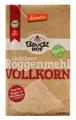 Produktbild: Bauckhof - Roggenmehl Vollkorn Demeter - 1 kg - 8er Pack