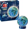Produktbild: Ravensburger 3D Puzzle Erde im Nachtdesign Nachtlicht 11844 Puzzle-Ball 72 Teile