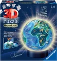 Produktbild: Ravensburger Puzzle Nachtlicht Erde bei Nacht 72 Teile 11844