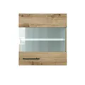 Produktbild: Glas-Oberschrank Küche Cara  Artisan Eiche - Milchglas