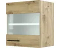 Produktbild: Flex Well Hängeschrank mit Glastür Cara BxTxH 50 x 32 x 54,8 cm eiche design mat