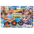 Produktbild: Hot Wheels Monster Trucks Carbonator Vs 1 Bad Scoop, Demolition Double