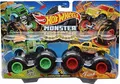 Produktbild: Hot Wheels Monster Trucks Demolition Doubles 1/64 - Metall Auto - Buns of Steel VS All Fried Up