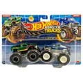 Produktbild: Hot Wheels Monster Trucks Snake Bite Vs Bigfoot Demolition Doubles