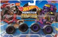 Produktbild: HOTWEILER vs SCRATCH ATTACK - 1:64 Hot Wheels Monster Trucks Demolition Doubles