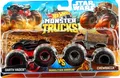 Produktbild: DARTH VADER vs CHEWBACCA - 1:64 Hot Wheels Monster Trucks Demolition Doubles