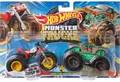 Produktbild: BAJA BUSTER vs TRI-TO CRUSH-ME 1:64 Hot Wheels Monster Trucks Demolition Doubles