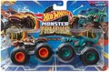Produktbild: TIGER SHARK vs MEGA-WREX 1:64 Cars Hot Wheels Monster Trucks Demolition Doubles
