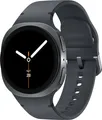 Produktbild: Samsung Galaxy Watch8 - 40 mm - Carbon-Schwarz - intelligente Uhr mit Sportband - Gummi - Graphit - Bandgröße: S/M - Anzeige 3.4 cm (1.34