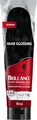 Produktbild: Brillance Glanz-Behandlung, Haar Glossing Schwarz (150 ml), temporäre Haarfarbe, die wie eine Haarmaske angewendet werden kann, intensiviert die Haarfarbe für bis zu 6 Haarwäschen