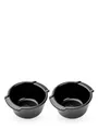Produktbild: 2er-Set Auflaufförmchen aus Keramik 200 ml, satinschwarz