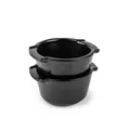 Produktbild: PEUGEOT 2er Set Mini Auflaufform APOLLIA 11cm Satinschwarz Backofen Dessertform