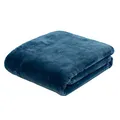 Produktbild: Gözze - Premium Cashmere-Feeling Wohn- und Kuscheldecke, 500 g/m², 220 x 240 cm - Blau