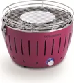 Produktbild: LotusGrill S Small G280 Pflaumenlila Holzkohle Tischgrill raucharm USB-Anschluß
