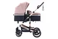 Produktbild: Daliya® Kombi-Kinderwagen NEOMOVE 2in1 Kinderwagen, Buggy und Babywanne in einem, Babywanne und Sportsitz, Alu-Rahmen, Großer Einkaufskorb