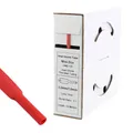 Produktbild: Offgridtec 10m Schrumpfschlauch mit Kleber 3,2mm > 1,6 Schrumpfrate, Dual-Wand, Halogenfrei, Flammhemmend, Wasserdichte Kabelisolierung, Leicht zu Schneiden, Inklusive Spenderbox, rot