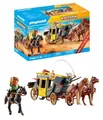 Produktbild: PLAYMOBIL | Promo Pack | Postkutschenüberfall | Spielzeug ab 4 Jahren | Geschenk für Kinder | Fördert Kreativität & Rollenspiel | Abenteuerliches Spielset mit Figuren & Pferden | 71862
