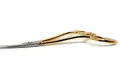 Produktbild: Madeira Stickschere vergoldet (2-fach gebogen, 10 cm lang), Gold