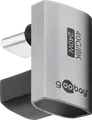 Produktbild: GOOBAY 74445 - USB 4.0 Adapter, C Stecker auf Buchse, U-Form