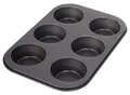 Produktbild: Dr. Oetker - Tradition 6er Muffin-Backform 1483 Muffin- Form Backblech 19x28x3cm