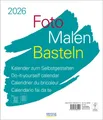 Produktbild: Korsch Verlag | Foto-Malen-Basteln Bastelkalender weiß groß 2026 | Kalender