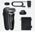 Produktbild: Braun Elektrischer Rasierer - Series 7 - 71-N1200s + Präzisionsaufsatz - schwarz